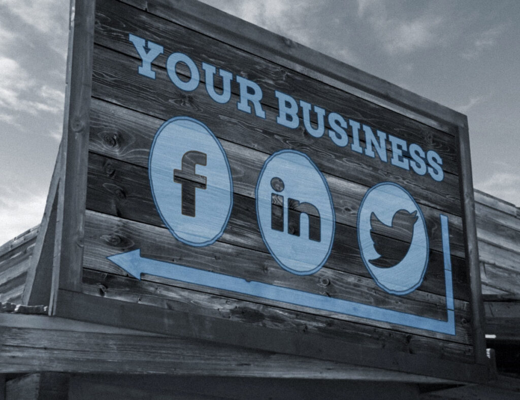 How to generate business leads from social media graphic