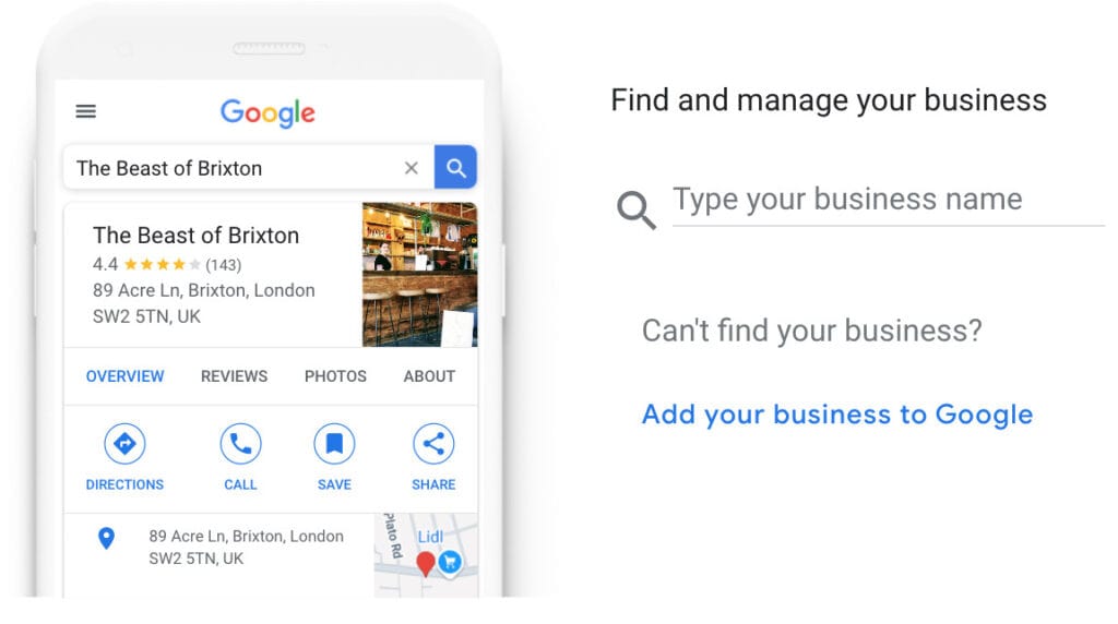 Google My Business Claim